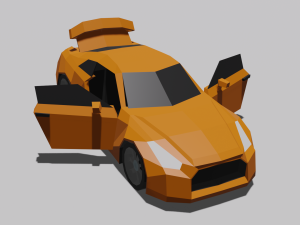 Nissan gt-r r35 Model 3D