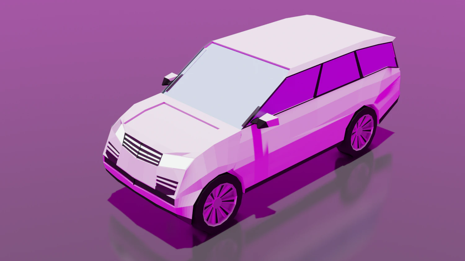 एसयूवी अवधारणा 3D मॉडल .c4d .max .obj .3ds .fbx .stl .blend 