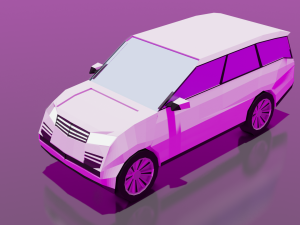 The suv concept 3D Модель