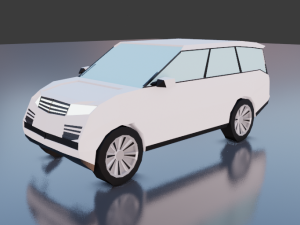 The suv concept 3Dモデル