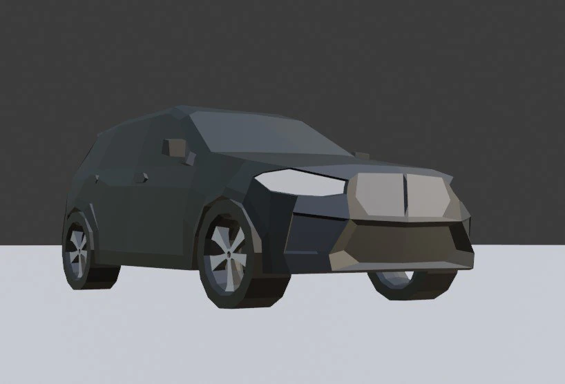 X5 2020 - LowPoly 3D Model .c4d .max .obj .3ds .fbx .stl .blend