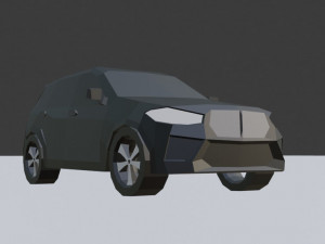 X5 2020 - LowPoly Model 3D