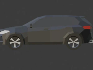 X5 2020 - LowPoly 3D Model