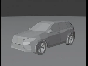 X5 2020 - LowPoly 3D Model