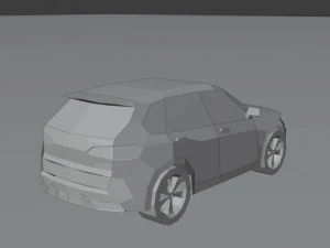 X5 2020 - LowPoly 3D Model