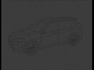 X5 2020 - LowPoly Modelo 3D