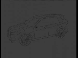 X5 2020 - LowPoly 3D Model
