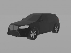 X5 2020 - LowPoly Modelo 3D