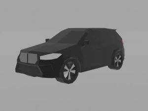 X5 2020 - LowPoly 3D Model