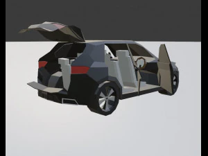 X5 2020 - LowPoly 3D Model