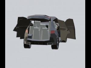 X5 2020 - LowPoly Modelo 3D