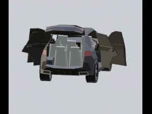 X5 2020 - LowPoly 3D Model