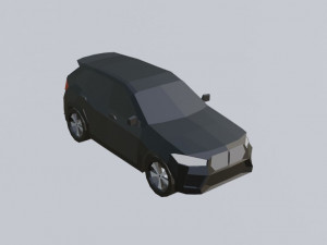 X5 2020 - LowPoly Modelo 3D