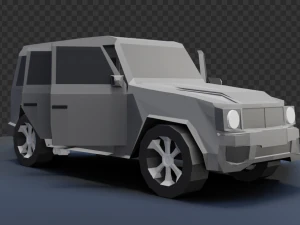 Mercedes Benz Kelas G Model 3D