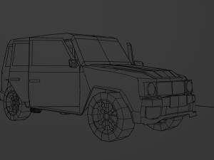 Mercedes Benz G Class 3D Модель