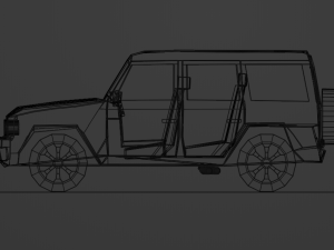 Mercedes Benz G Class 3D Модель