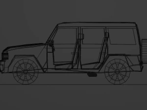 Mercedes Benz G Class 3D Model