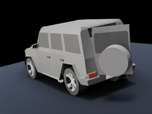 Mercedes Benz G Class 3D Модель