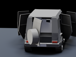 Mercedes Benz G Class 3D Модель