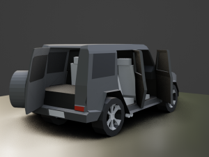 Mercedes Benz G Class 3D Модель