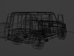 Mercedes Benz G Class 3D Модель