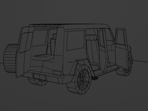 Mercedes Benz G Class 3D Модель