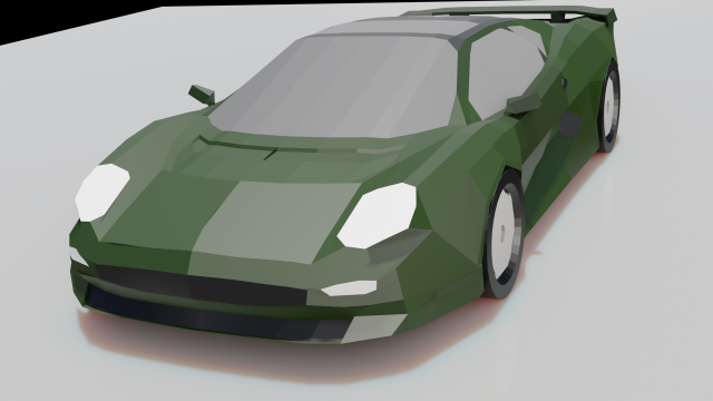 Jaguar XJ220 Model 3D .c4d .max .obj .3ds .fbx .stl .blend 