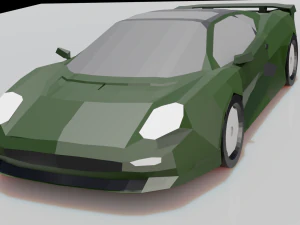 Jaguar XJ220 Modelo 3D