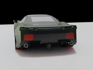 Jaguar XJ220 3D Model