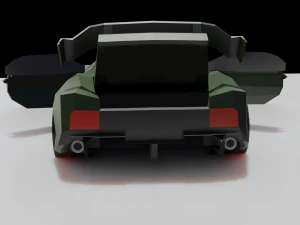 Jaguar XJ220 3D Model