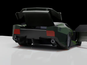 Jaguar XJ220 3D Model