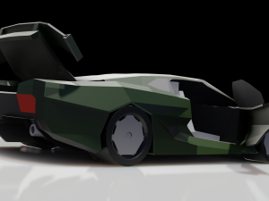 Jaguar XJ220 Model 3D