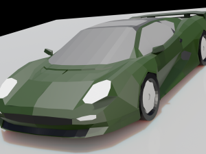 Jaguar XJ220 Model 3D