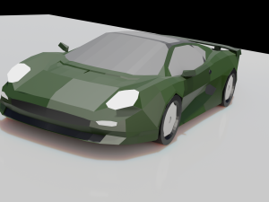 Jaguar XJ220 Model 3D
