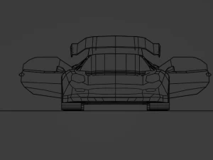 Jaguar XJ220 3D Model