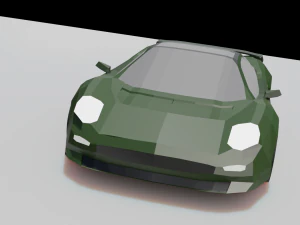 Jaguar XJ220 3D Model