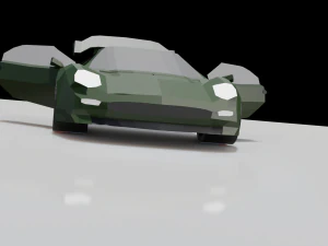 Jaguar XJ220 3D Model