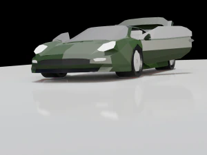 Jaguar XJ220 3D Model