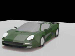 Jaguar XJ220 Model 3D