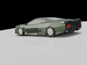 Jaguar XJ220 3D Model