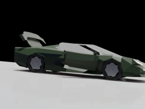 Jaguar XJ220 3D Model