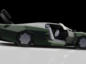 Jaguar XJ220 3D Model