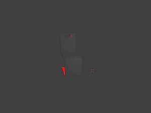 table and chair 3D Model