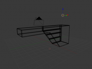 table and chair Modello 3D