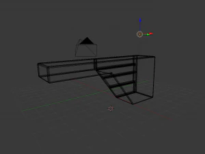 table and chair 3D Model