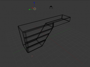 table and chair Modello 3D