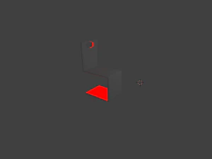 table and chair 3D Model