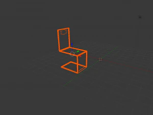 table and chair 3D Model