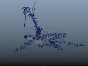 10 flowers 21-30 3D Model