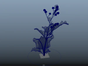 flor-x10-121to130 Modelo 3D